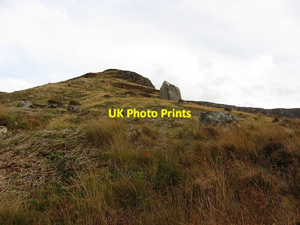 Photo 6"x4" Clach a' Chait Catacol c2011