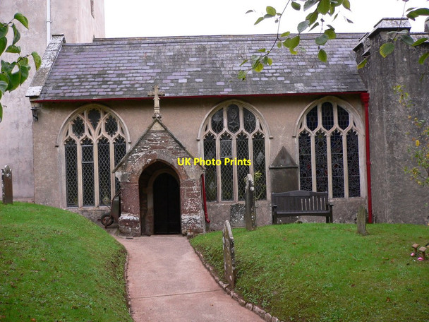Photo 6"x4" Pathway to Kingkerswell church Aller\/SX8768 c2011
