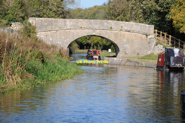 Photo 6"x4" Bridge over the Kennet and Avon Canal Warleigh c2011