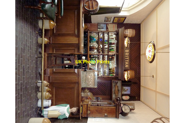 Photo 6"x4" Edwardian Bar exhibit at the Brewery Museum, Burton-upon-Trent Burton upon Trent c2011