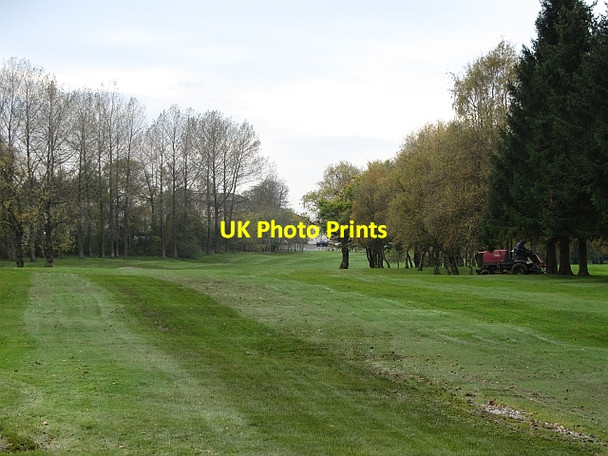 Photo 6"x4" 18th fairway, Wishaw Golf Club Wishaw\/NS7955 c2011