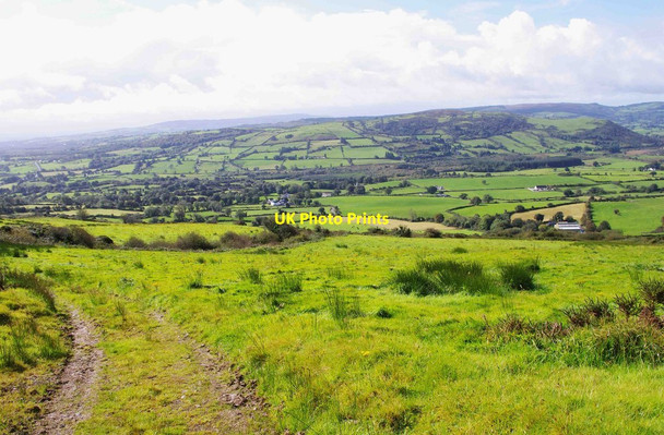 Photo 6"x4" Fields seen from the Killaloe to Kilbane road Kilbane c2011