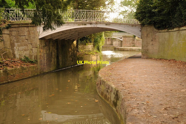Photo 6"x4" Iron canal bridges, Bathwick Bath\/ST7464 c2011