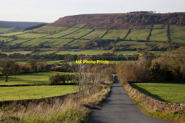 Photo 6"x4" View over Fryup Street\/NZ7304 c2011