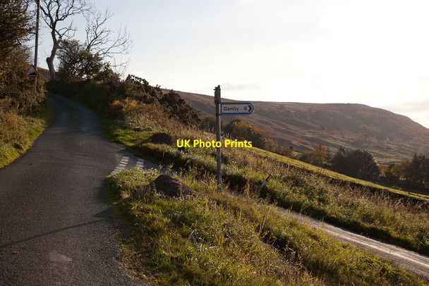 Photo 6"x4" Junction on the single-track road Street\/NZ7304 c2011