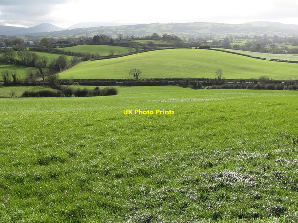 Photo 6"x4" View south from Ardaragh Road across the A25 (Rathfriland\/Newry) road Milltown\/J1436 c2011
