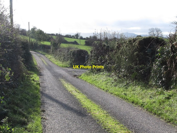 Photo 6"x4" View south along Drumgreenagh Road Rathfriland c2011