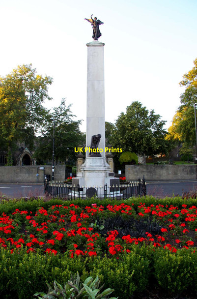 Photo 6"x4" The war memorial in Skipton Skipton c2011