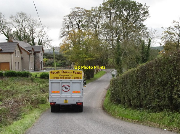 Photo 6"x4" The B7 south of Rathfriland Rathfriland c2011