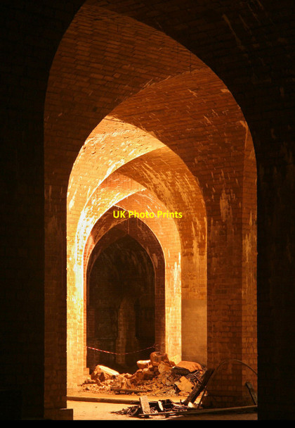 Photo 6"x4" Cathedral crypt? (2) Blidworth Dale c2011