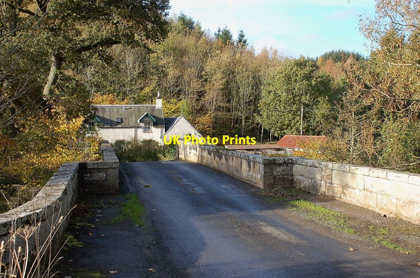 Photo 6"x4" Bridge over the Rule Water Bedrule c2011