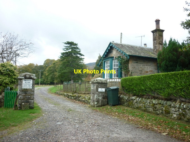 Photo 6"x4" A private road to Ardvorlich House Edinample c2011