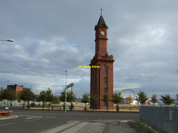 Photo 6"x4" Clock tower (former dock offices) Middlesbrough c2011