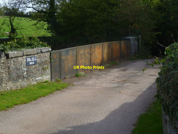 Photo 6"x4" Orange Way in Devon and Torbay (82) Combe Fishacre c2011