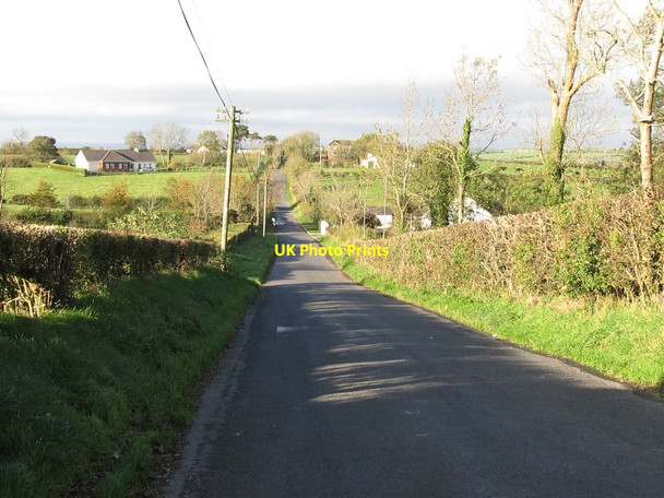 Photo 6"x4" A dip in Redbridge Road Rathfriland c2011