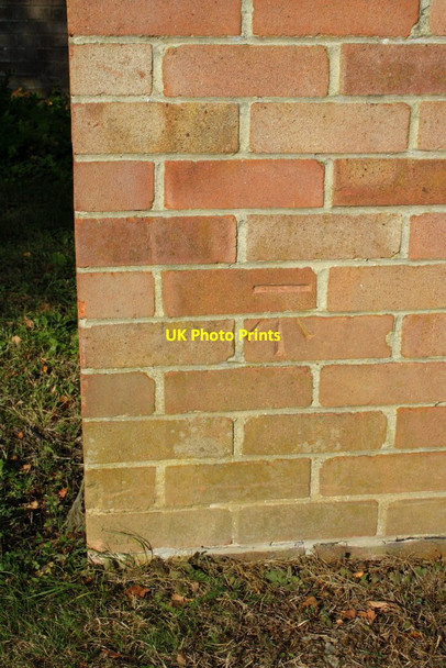 Photo 6"x4" Benchmark on #18 Gairn Close Churchend\/SU6772 c2011