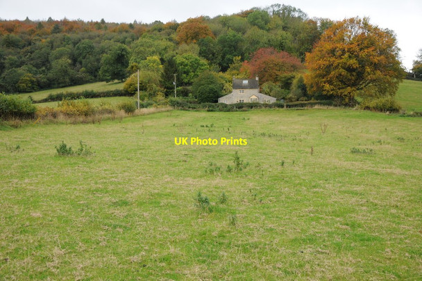 Photo 6"x4" Cottage above Leonard Stanley Leonard Stanley c2011
