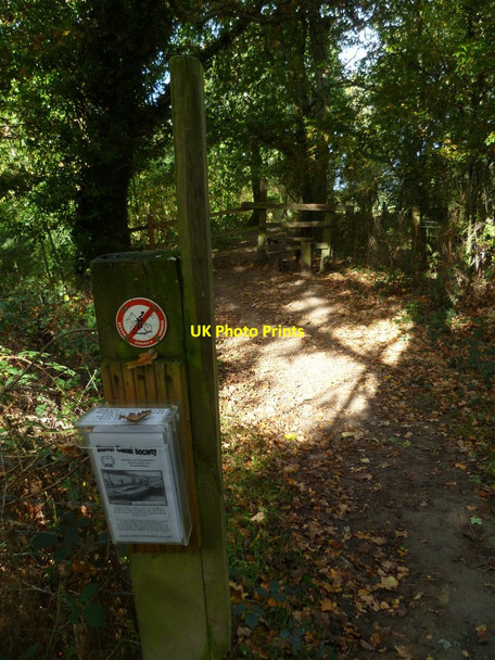 Photo 6"x4" Orange Way in Devon and Torbay (128) Newton Abbot c2011