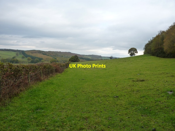 Photo 6"x4" Bridleway from Middlehope Hill to Wetmore Farm Little London\/SO5088 c2011