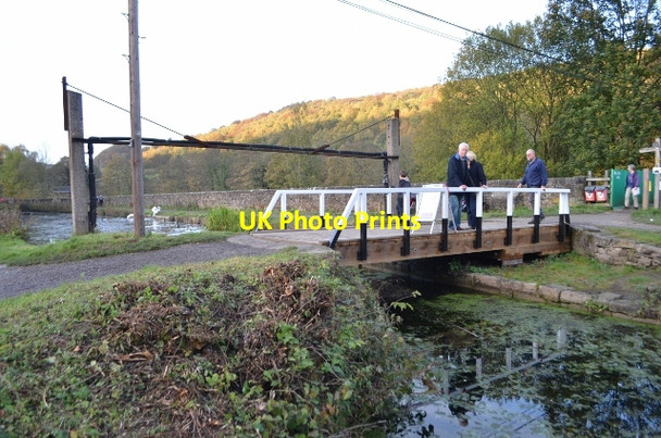Photo 6"x4" Footbridge over the canal Longway Bank\/SK3154 c2011
