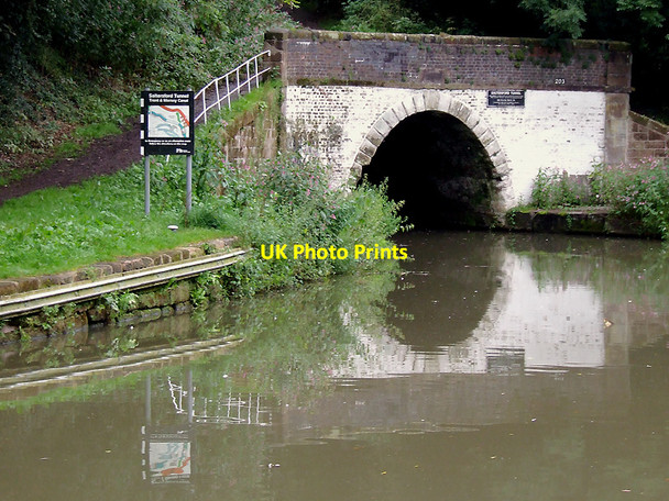 Photo 6"x4" Saltersford Tunnel east portal, Cheshire Barnton\/SJ6375 c2011