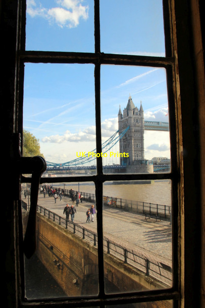 Photo 6"x4" View from  inside the Tower of London London c2011