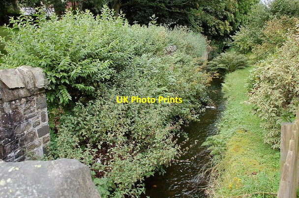 Photo 6"x4" Mill lade, Innerleithen Innerleithen c2011