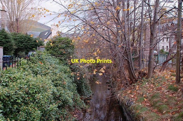 Photo 6"x4" Mill lade in Innerleithen Innerleithen c2011