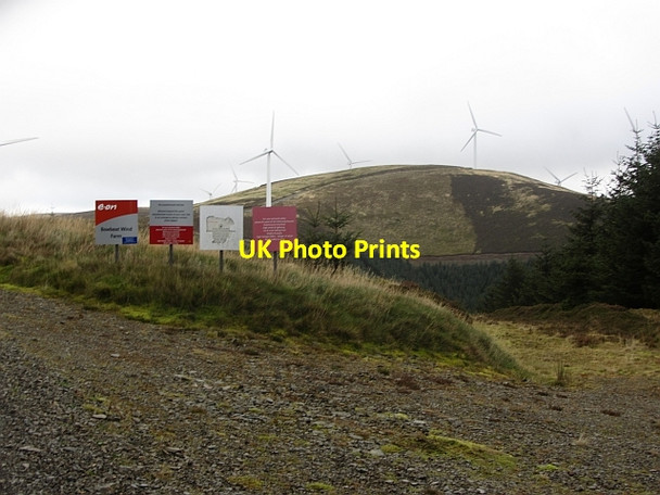 Photo 6"x4" On Bowbeat Knowe Bowbeat Hill c2011