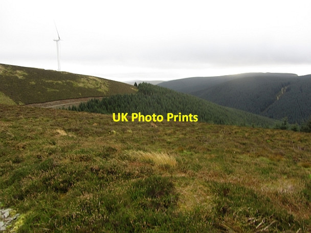 Photo 6"x4" Moorland, Bowbeat Knowe Bowbeat Hill c2011