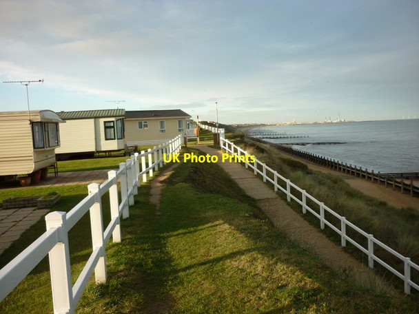 Photo 6"x4" The cliff top path at Hopton on Sea Hopton on Sea c2011