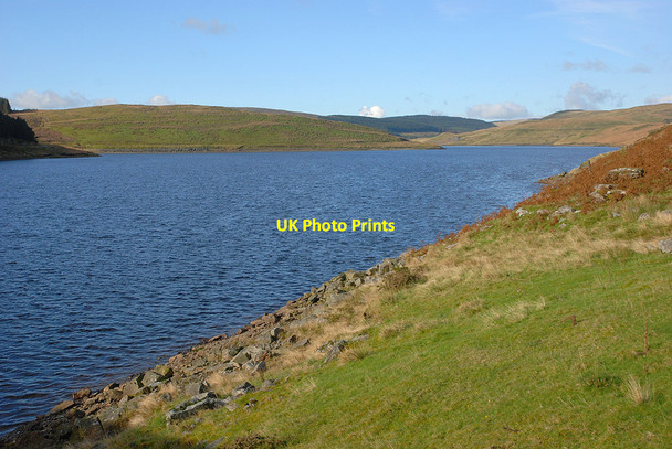 Photo 6"x4" Nant-y-moch reservoir Nant-y-moch Reservoir c2011