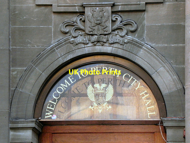 Photo 6"x4" Welcome to Perth City Hall Perth\/NO1123 c2011