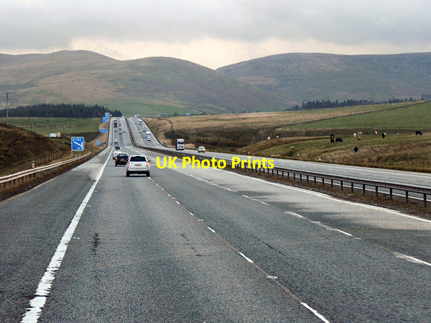 Photo 6"x4" M74 Southbound Abington\/NS9323 c2011
