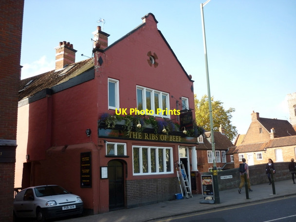 Photo 6"x4" The Ribs of Beef on Fye Bridge Road, Norwich Norwich c2011