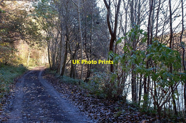 Photo 6"x4" Former Selkirk - Galashiels railway route Boleside c2011