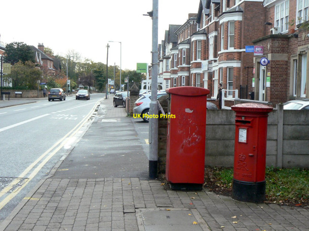 Photo 6"x4" Postboxes on Bridgford Road West Bridgford c2011