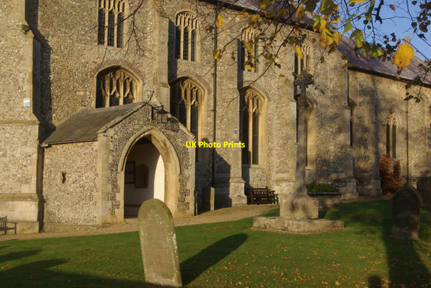 Photo 6"x4" North Creake Church North Creake c2011 P1