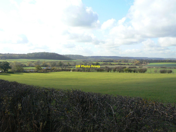 Photo 6"x4" Valley of the Fairham Brook Keyworth c2011