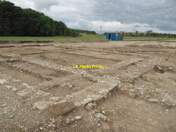 Photo 6"x4" Foundations of a building Chilton\/SU4885 c2011