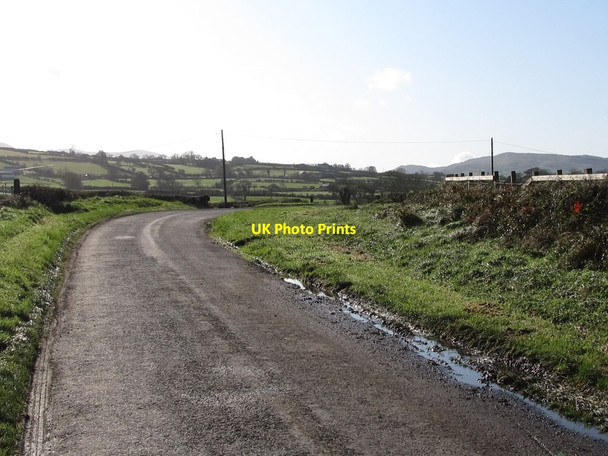 Photo 6"x4" Sharp bend in the Ballycoshone Road Hilltown\/J2128 c2011