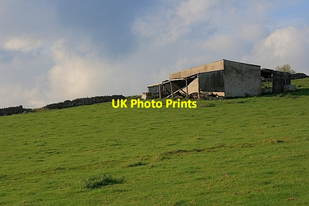 Photo 6"x4" Barn, Castlegate Lane Little Longstone c2011