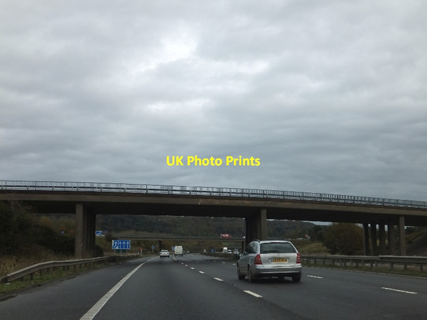 Photo 6"x4" The bridges of junction 20 of the M5 Clevedon c2011
