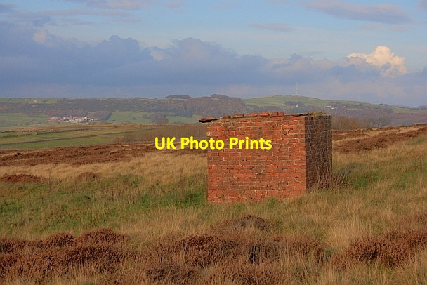 Photo 6"x4" Brick Ruin Wardlow\/SK1874 c2011