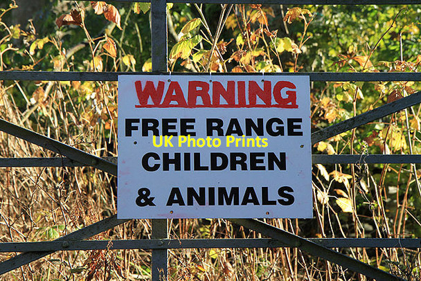 Photo 6"x4" A sign at Linhope Farm Linhope\/NT4001 c2011
