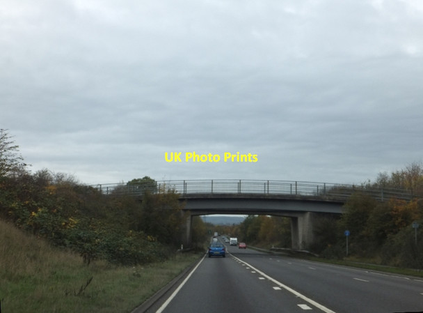 Photo 6"x4" Two bridges over A4440 Red Hill\/SO8653 c2011