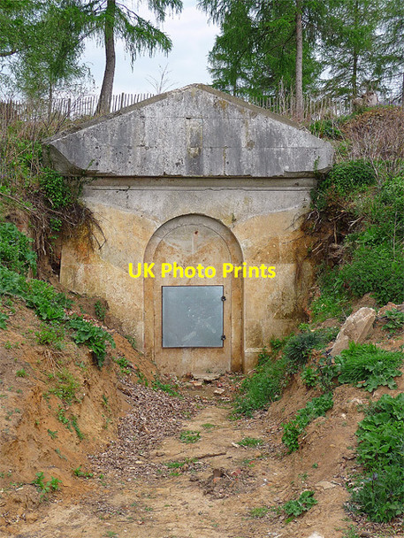 Photo 6"x4" Mausoleum, Dorking Dorking c2011