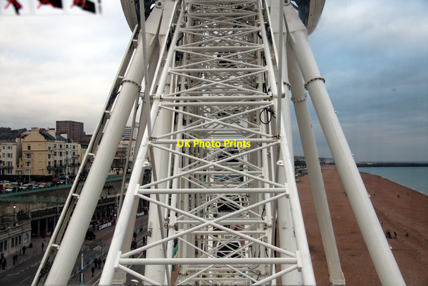 Photo 6"x4" The Brighton Wheel, East Sussex Kemp Town c2011