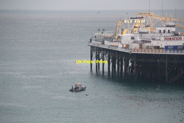 Photo 6"x4" Brighton Pier, East Sussex Kemp Town c2011