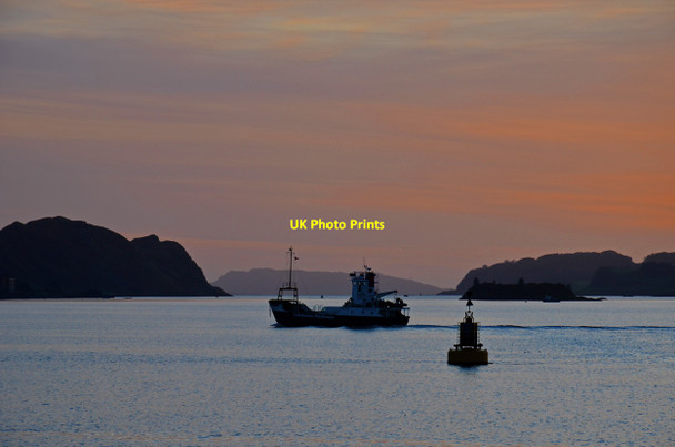 Photo 6"x4" Evening arrival Oban\/NM8630 c2011